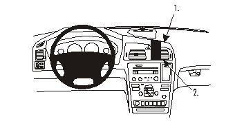 Brodit Förstärkt ProClip, Volvo V70 N/XC70 00-08 i gruppen Billjud / Vad passar i min bil / Volvo / Volvo V70 / Volvo V70 2007-2011 / Övrigt V70 2007-2011 hos Winn Scandinavia AB (240213404)