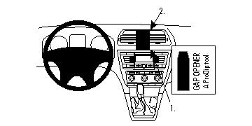 Brodit Förstärkt ProClip, Skoda Octavia II 05-13 i gruppen Billjud / Vad passar i min bil / Skoda / Skoda Octavia / Skoda Octavia 2009-2012 hos Winn Scandinavia AB (240213438)