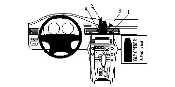 Brodit Förstärkt ProClip, Volvo S80/V70 II/XC70 07-11 i gruppen Billjud / Vad passar i min bil / Volvo / Volvo V70 / Volvo V70 2007-2011 / Övrigt V70 2007-2011 hos Winn Scandinavia AB (240213446)