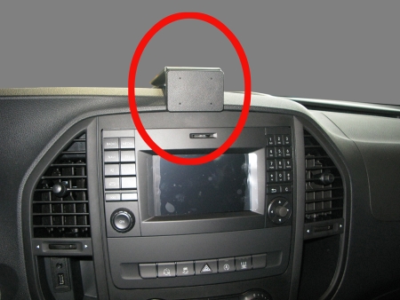 Brodit Förstärkt ProClip, Mercedes Benz Vito 15-23 i gruppen Billjud / Vad passar i min bil / Mercedes / Vito / Vito 2014-2023 hos Winn Scandinavia AB (240213531)