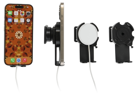 Brodit Fäste med kulled, Apple iPhone 12/12 Mini/12 Pro/12 Pro Max/13/13 Mini/13 Pro/13 Pro Max/14/14 Plus m. fl. i gruppen Billjud / Smartphone i bil / Mobilhållare hos Winn Scandinavia AB (240216176)