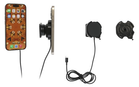 Brodit Fäste med kulled, Apple iPhone 12/12 Mini/12 Pro/12 Pro Max/13/13 Mini/13 Pro/13 Pro Max/14/14 Plus m. fl. i gruppen Billjud / Smartphone i bil / Mobilhållare hos Winn Scandinavia AB (240216323)