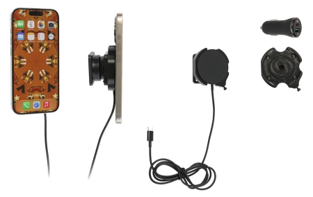 Brodit Fäste med kulled, Apple iPhone 12/12 Mini/12 Pro/12 Pro Max/13/13 Mini/13 Pro/13 Pro Max/14/14 Plus m. fl. i gruppen Billjud / Smartphone i bil / Mobilhållare hos Winn Scandinavia AB (240216325)