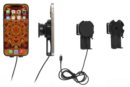 Brodit Fäste med kulled, Apple iPhone 12/12 Mini/12 Pro/12 Pro Max/13/13 Mini/13 Pro/13 Pro Max/14/14 Plus m. fl. i gruppen Billjud / Smartphone i bil / Mobilhållare hos Winn Scandinavia AB (240216326)