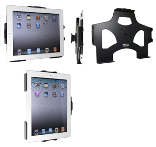 Brodit Passiv hållare med kulled, Apple iPad 2 (A1395, A1396, A1397)/3rd Gen (A1416, A1430, A1403)/4th Gen (A1458, A1459, A1460)/With Retina (Lightning Connector) i gruppen Billjud / Smartphone i bil / Mobilhållare hos Winn Scandinavia AB (240511244)