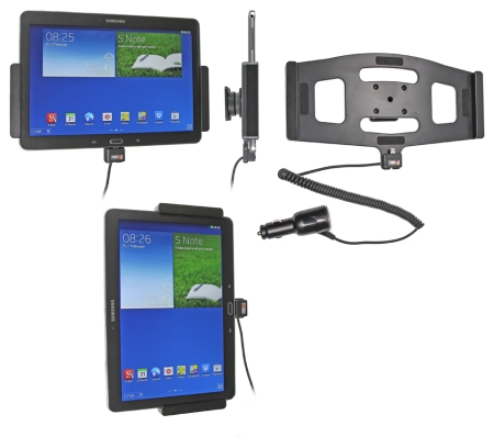 Brodit Aktiv hållare med cigg-kontakt, Samsung Galaxy Note 10.1 (2014 Edition) SM-P6000/SM-P6050 i gruppen B2B Winn Scandinavia hos Winn Scandinavia AB (240512598)