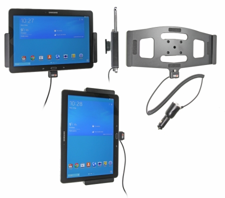 Brodit Aktiv hållare med cigg-kontakt, Samsung Galaxy Tab PRO 10.1 LTE SM-T525/SM-T520 i gruppen Billjud / Smartphone i bil / Mobilhållare hos Winn Scandinavia AB (240512608)