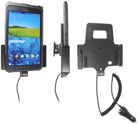 Brodit Aktiv hållare med cigg-kontakt, Samsung Galaxy Tab Active 8.0 SM-T365  i gruppen Billjud / Smartphone i bil / Mobilhållare hos Winn Scandinavia AB (240512676)