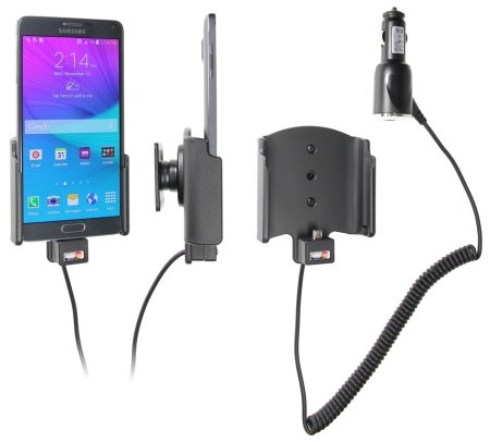 Brodit Aktiv hållare med cigg-kontakt, Samsung Galaxy Note 4  i gruppen Billjud / Smartphone i bil / Mobilhållare hos Winn Scandinavia AB (240512683)
