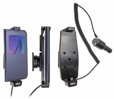 Brodit Aktiv hållare med cigg-kontakt, Samsung Galaxy S6/S6 edge/S7 i gruppen Billjud / Smartphone i bil / Mobilhållare hos Winn Scandinavia AB (240512724)