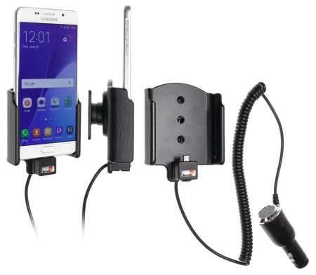 Brodit Aktiv hållare med cigg-kontakt, Samsung Galaxy A5 (2016)  i gruppen Billjud / Smartphone i bil / Mobilhållare hos Winn Scandinavia AB (240512896)