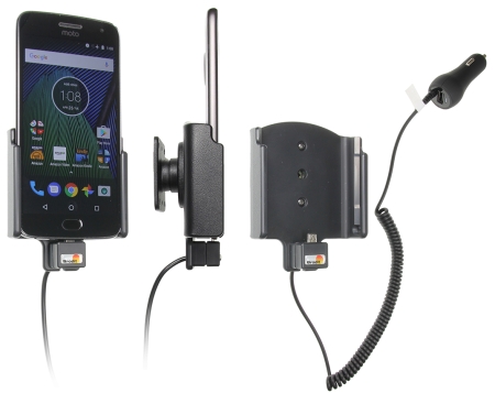Brodit Aktiv hållare med cigg-kontakt, Motorola Moto G5 Plus  i gruppen Billjud / Smartphone i bil / Mobilhållare hos Winn Scandinavia AB (240512957)
