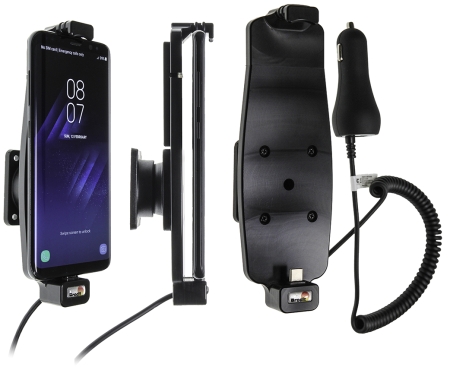 Brodit Aktiv hållare med cigg-kontakt, Samsung Galaxy S8/S9 i gruppen Billjud / Smartphone i bil / Mobilhållare hos Winn Scandinavia AB (240512964)