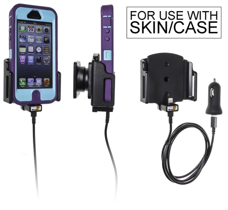Brodit Aktiv hållare med USB-kabel och cigg-adapter, Apple iPhone 5/5C/5S/SE i gruppen B2B Winn Scandinavia hos Winn Scandinavia AB (240521504)