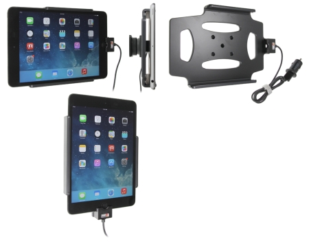 Brodit Aktiv hållare med USB-kabel och cigg-adapter, Apple iPad Mini 2 (A1489, A1490, A1491)/3 (A1599, A1600)/Retina i gruppen Billjud / Smartphone i bil / Mobilhållare hos Winn Scandinavia AB (240521584)