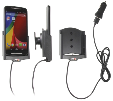 Brodit Aktiv hållare med USB-kabel och cigg-adapter, Motorola Moto G (2nd Gen)  i gruppen B2B Winn Scandinavia hos Winn Scandinavia AB (240521710)