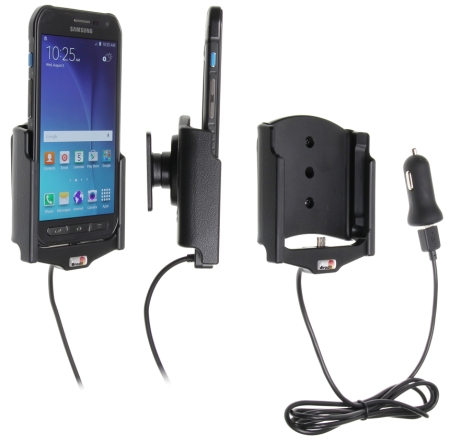 Brodit Aktiv hållare med USB-kabel och cigg-adapter, Samsung Galaxy S6 Active  i gruppen Billjud / Smartphone i bil / Mobilhållare hos Winn Scandinavia AB (240521752)