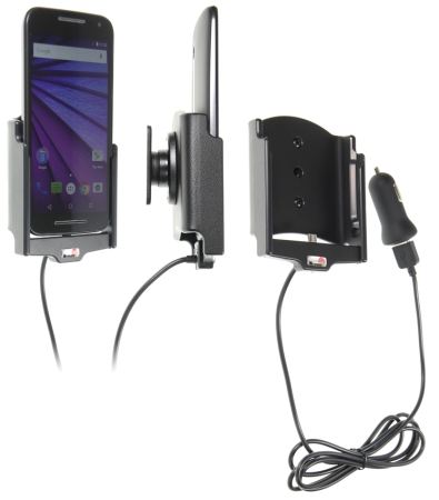 Brodit Aktiv hållare med USB-kabel och cigg-adapter, Motorola Moto G (3rd Gen)  i gruppen B2B Winn Scandinavia hos Winn Scandinavia AB (240521761)
