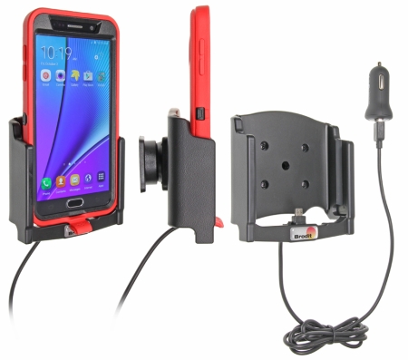 Brodit Aktiv hållare med USB-kabel och cigg-adapter, Samsung Galaxy Note 5  i gruppen B2B Winn Scandinavia hos Winn Scandinavia AB (240521772)