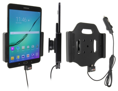 Brodit Aktiv hållare med USB-kabel och cigg-adapter, Samsung Galaxy Tab S2 8.0 SM-T713 /SM-T719  i gruppen Billjud / Smartphone i bil / Mobilhållare hos Winn Scandinavia AB (240521781)