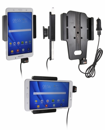 Brodit Aktiv hållare med USB-kabel och cigg-adapter, Samsung Galaxy Tab A 7.0 (2016) SM-T280/SM-T285  i gruppen Billjud / Smartphone i bil / Mobilhållare hos Winn Scandinavia AB (240521897)