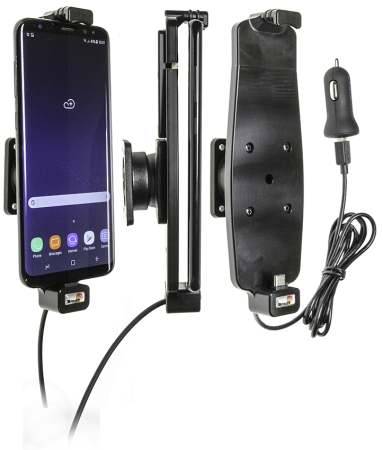 Brodit Aktiv hållare med USB-kabel och cigg-adapter, Samsung Galaxy S10+/S8+/S9+ i gruppen B2B Winn Scandinavia hos Winn Scandinavia AB (240521965)