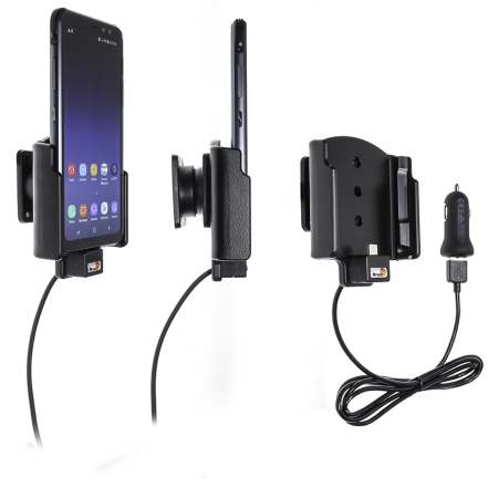Brodit Aktiv hållare med USB-kabel och cigg-adapter, Samsung Galaxy S8 Active  i gruppen Billjud / Smartphone i bil / Mobilhållare hos Winn Scandinavia AB (240521993)