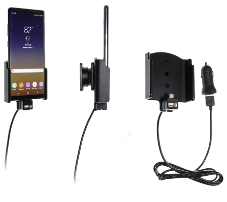 Brodit Aktiv hållare med USB-kabel och cigg-adapter, Samsung Galaxy Note 8  i gruppen Billjud / Smartphone i bil / Mobilhållare hos Winn Scandinavia AB (240521999)