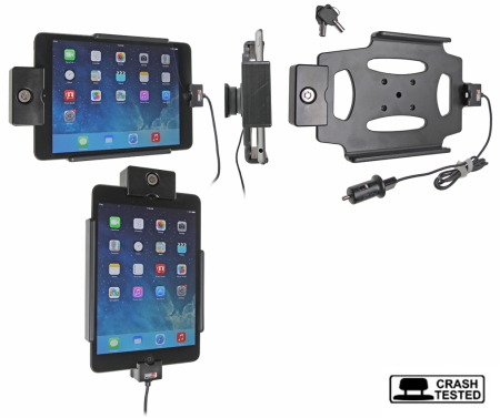 Brodit Hållare med nyckel-lås, Apple iPad Mini 2 (A1489, A1490, A1491)/3 (A1599, A1600)/Retina i gruppen Billjud / Smartphone i bil / Mobilhållare hos Winn Scandinavia AB (240535584)