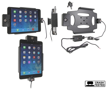 Brodit Hållare med nyckel-lås, Apple iPad Mini 2 (A1489, A1490, A1491)/3 (A1599, A1600)/Retina i gruppen Billjud / Smartphone i bil / Mobilhållare hos Winn Scandinavia AB (240536584)