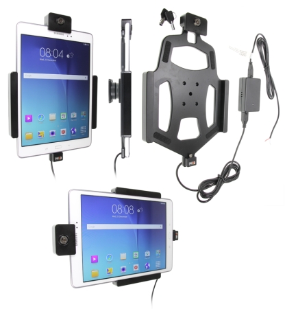 Brodit Hållare med nyckel-lås, Samsung Galaxy Tab A 9.7  i gruppen Billjud / Smartphone i bil / Mobilhållare hos Winn Scandinavia AB (240536769)