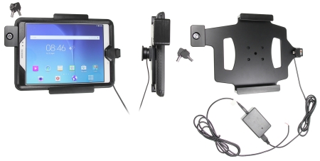 Brodit Hållare med nyckel-lås, Samsung Galaxy Tab A 9.7  i gruppen Billjud / Smartphone i bil / Mobilhållare hos Winn Scandinavia AB (240536853)