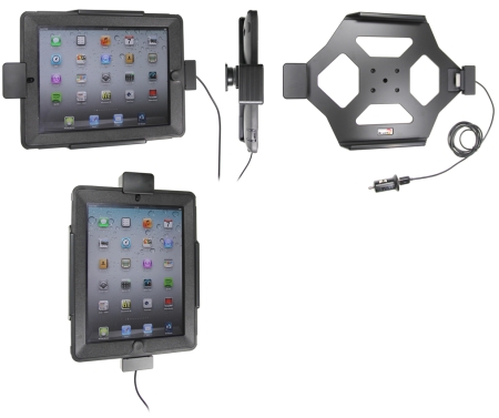 Brodit Hållare med fjäder-lås, Apple iPad 3rd Gen (A1416, A1430, A1403)  i gruppen Billjud / Smartphone i bil / Mobilhållare hos Winn Scandinavia AB (240546395)