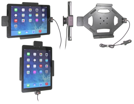 Brodit Hållare med fjäder-lås, Apple iPad 5th Gen (A1822, A1823)/9.7 6th Gen (A1893, A1954)/9.7 New/Air (A1474, A1475, A1476) i gruppen Billjud / Smartphone i bil / Mobilhållare hos Winn Scandinavia AB (240546577)