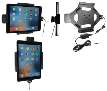 Brodit Hållare med fjäder-lås, Apple iPad Air 2 (A1566, A1567)/Pro 9.7 (A1673, A1674, A1675) i gruppen Billjud / Smartphone i bil / Mobilhållare hos Winn Scandinavia AB (240547684)