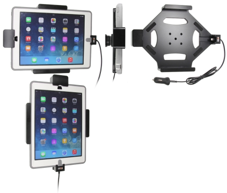 Brodit Hållare med fjäder-lås, Apple iPad 5th Gen (A1822, A1823)/9.7 6th Gen (A1893, A1954)/9.7 New/Air (A1474, A1475, A1476) i gruppen Billjud / Smartphone i bil / Mobilhållare hos Winn Scandinavia AB (240553600)