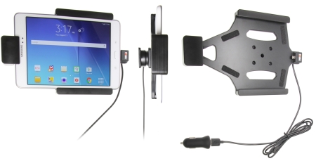 Brodit Hållare med fjäder-lås, Samsung Galaxy Tab A 8.0 (2015) SM-T350  i gruppen Billjud / Smartphone i bil / Mobilhållare hos Winn Scandinavia AB (240553760)