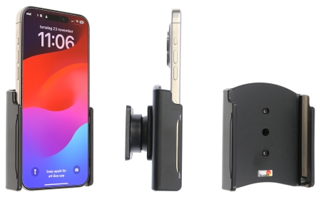 Brodit Passiv hållare med kulled, Apple iPhone 15 Pro Max  i gruppen Billjud / Smartphone i bil / Mobilhållare hos Winn Scandinavia AB (240711375)