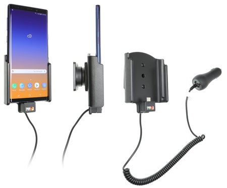 Brodit Aktiv hållare med cigg-kontakt, Samsung Galaxy Note 9  i gruppen Billjud / Smartphone i bil / Mobilhållare hos Winn Scandinavia AB (240712069)