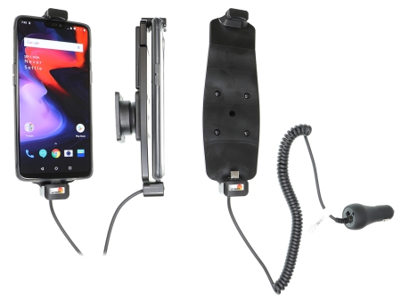 Brodit Aktiv hållare med cigg-kontakt, OnePlus 6/6T/7 i gruppen Billjud / Smartphone i bil / Mobilhållare hos Winn Scandinavia AB (240712076)