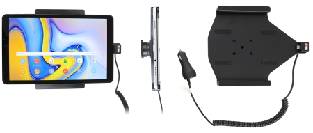 Brodit Aktiv hållare med cigg-kontakt, Samsung Galaxy Tab A 10.5 SM-T590/SM-T595  i gruppen Billjud / Smartphone i bil / Mobilhållare hos Winn Scandinavia AB (240712079)