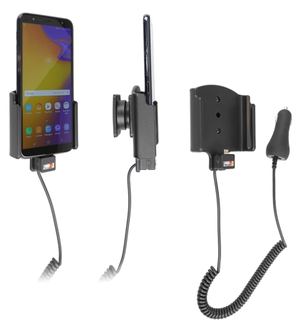Brodit Aktiv hållare med cigg-kontakt, Samsung Galaxy J4+ (SM-J415)  i gruppen Billjud / Smartphone i bil / Mobilhållare hos Winn Scandinavia AB (240712086)