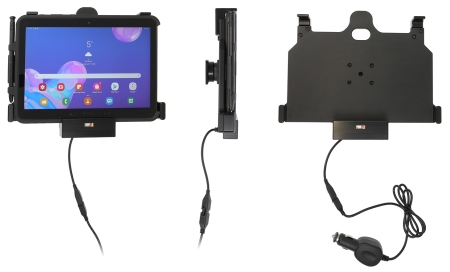 Brodit Aktiv hållare med cigg-kontakt, Samsung Galaxy Tab Active Pro T540/T545/T547/T547U  i gruppen Billjud / Smartphone i bil / Mobilhållare hos Winn Scandinavia AB (240712209)