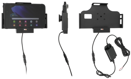 Brodit Aktiv hållare för fast installation, Samsung Galaxy Tab Active 2 SM-T390/SM-T395/3 SM-T570/SM-T575/5 SM-X300/SM-X306B i gruppen Billjud / Smartphone i bil / Mobilhållare hos Winn Scandinavia AB (240713224)