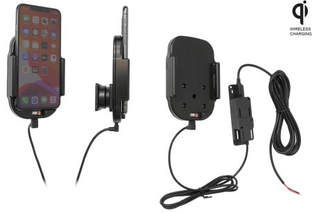 Brodit Qi trådlös aktiv hållare för fast installation, Apple iPhone 11 Pro Max  i gruppen B2B Winn Scandinavia hos Winn Scandinavia AB (240719164)