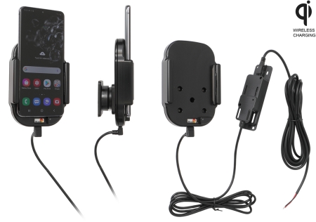 Brodit Qi trådlös aktiv hållare för fast installation, Samsung Galaxy S20 4G, 5G (SM-G981B/SM-G981F)  i gruppen Billjud / Smartphone i bil / Mobilhållare hos Winn Scandinavia AB (240719190)