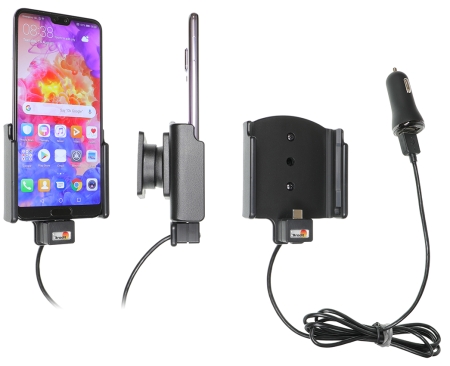 Brodit Aktiv hållare med USB-kabel och cigg-adapter, Huawei P20 Pro  i gruppen B2B Winn Scandinavia hos Winn Scandinavia AB (240721074)