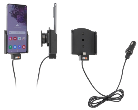 Brodit Aktiv hållare med USB-kabel och cigg-adapter, Samsung Galaxy S20 4G, 5G (SM-G981B/SM-G981F)  i gruppen Billjud / Smartphone i bil / Mobilhållare hos Winn Scandinavia AB (240721190)