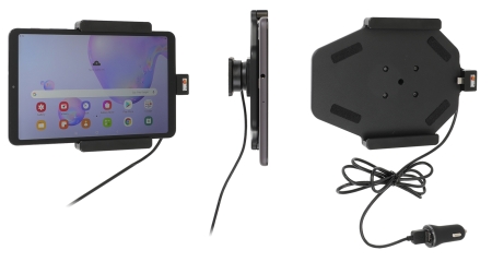 Brodit Aktiv hållare med USB-kabel och cigg-adapter, Samsung Galaxy Tab A 8.4 (2020) SM-T307  i gruppen Billjud / Smartphone i bil / Mobilhållare hos Winn Scandinavia AB (240721193)