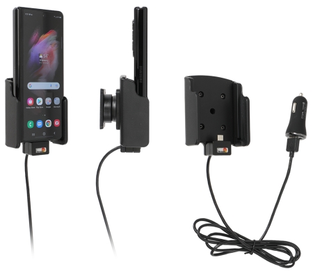 Brodit Aktiv hållare med USB-kabel och cigg-adapter, Samsung Galaxy Z Fold3 5G  i gruppen Billjud / Smartphone i bil / Mobilhållare hos Winn Scandinavia AB (240721272)